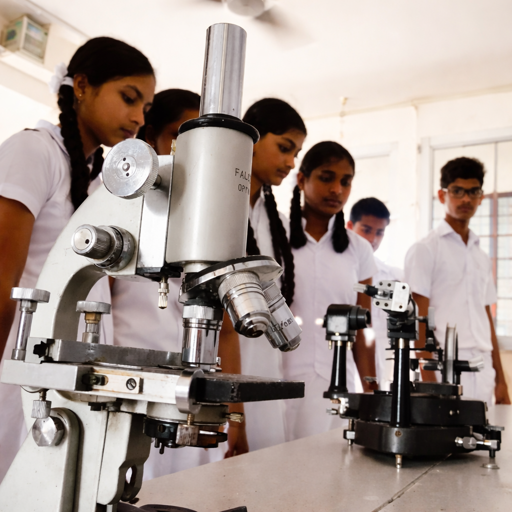 Science laboratory at Vani Education Institute
