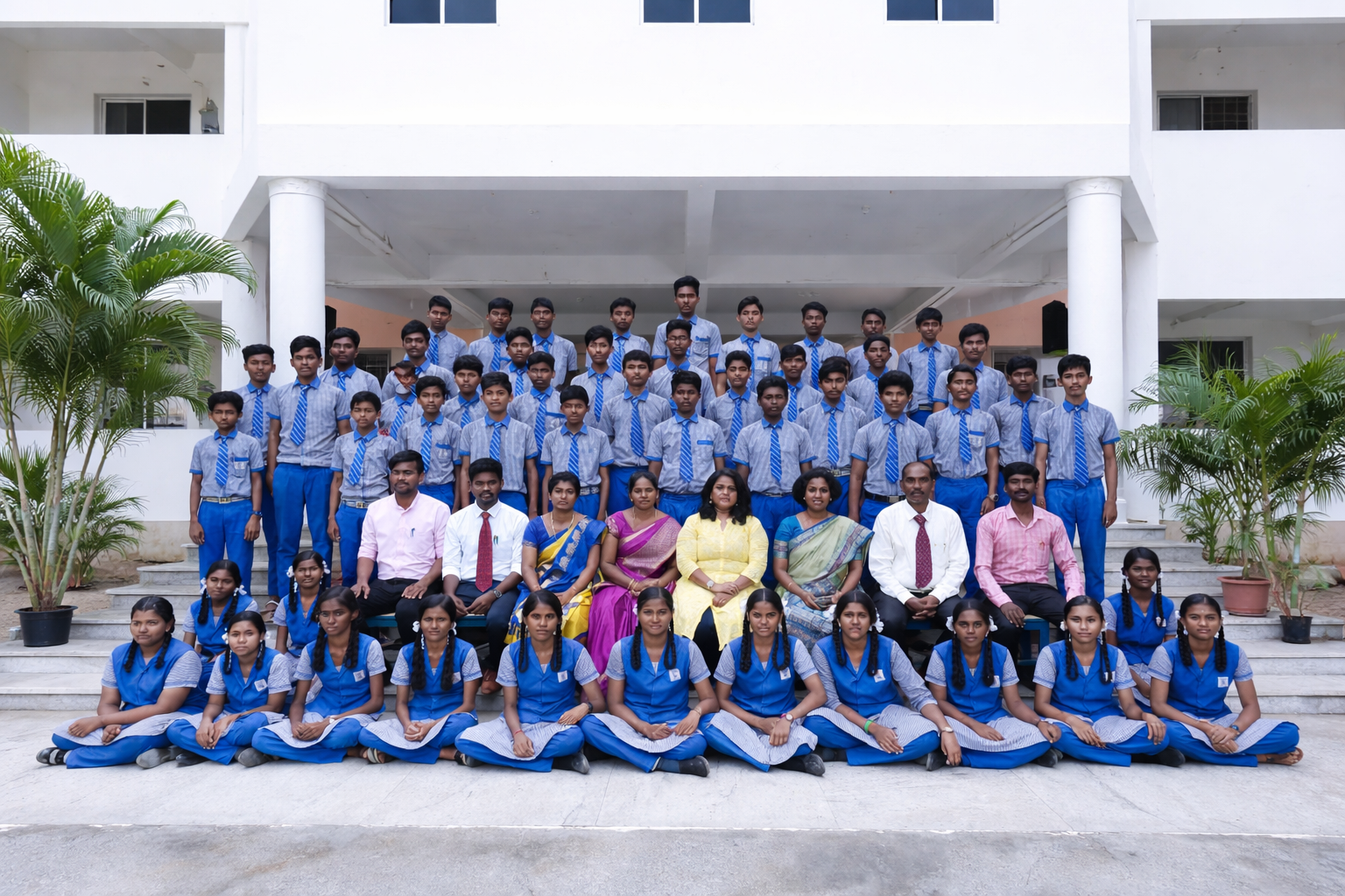 Students at Vani Education Institute